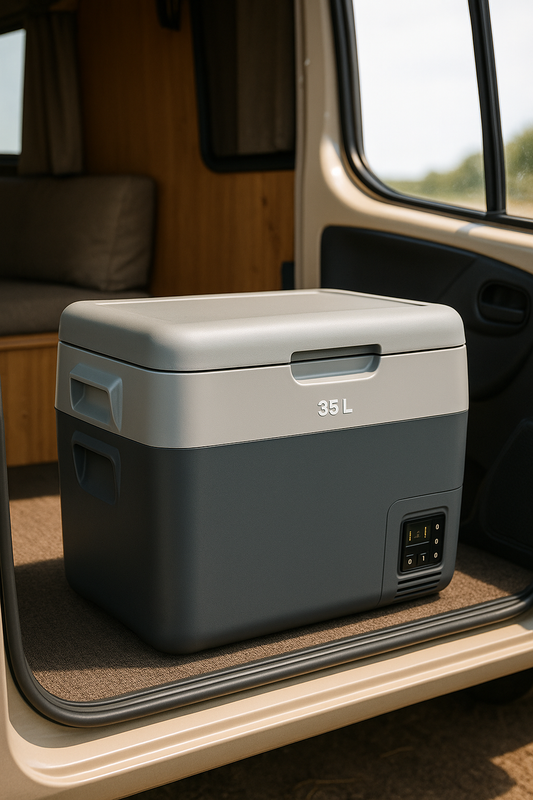 Glacière Électrique 35L 12V/230V – CAMPING4LIFE